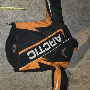 Black and Orange Men's Bag